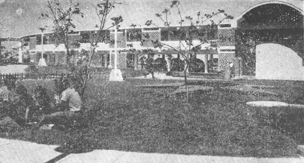 Гавана. Школа предуниверситетской подготовки в Сьудад-Либертад. Архит. X. Ребельон, 1961 г. Общий вид