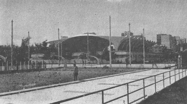 Гавана. Спортивный комплекс им. Хосе Марти. 1962 г. Бассейн и гимнастический зал