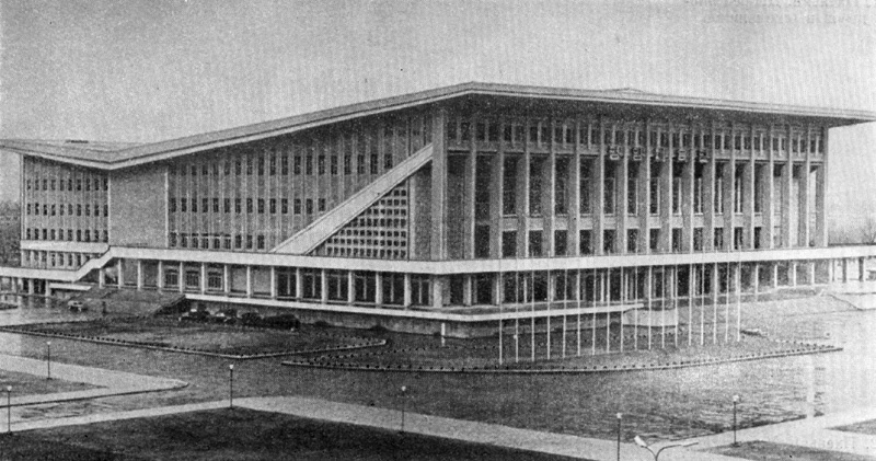 Пхеньян. Дворец спорта. 1968 г.