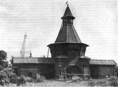 Москва. Коломенское. Башня Николо-Карельского монастыря. 1690 г.