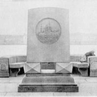 Мемориальная стела крейсера «Аврора»