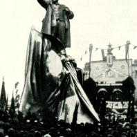 Открытие памятника 7 ноября 1926 г.