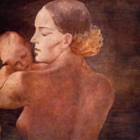 А.А. Дейнека. Мать. 1932 г. Москва, Третьяковская галерея
