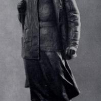 М.Г. Манизер. Зоя Космодемьянская. Бронза. 1942 г. Москва, Третьяковская галерея