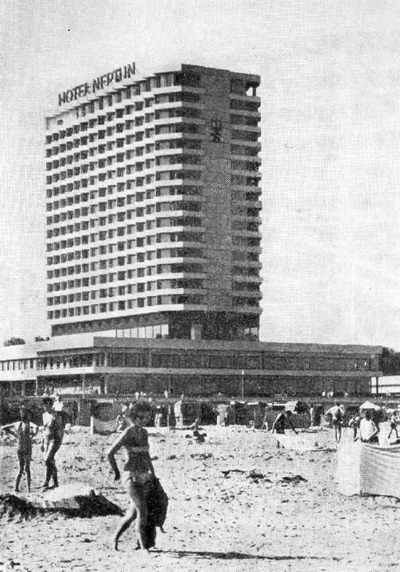 Росток-Варнемюнде. Гостиница «Нептун». 1971 г.