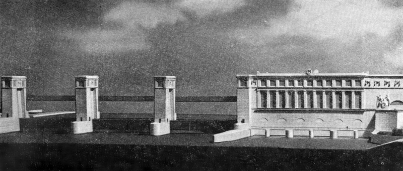 Тиссалек. Электростанция. Архитекторы И. Ньири, И. Гергей. 1951 г.