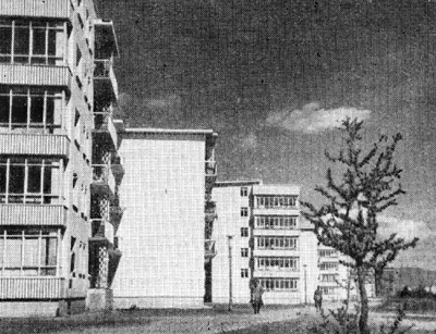 Улан-Батор. Жилой дом. Конец 1960-х гг.