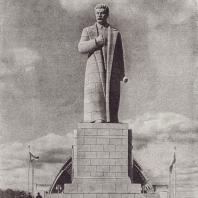 С.Д. Меркуров. И.В. Сталин. (Гранит. 1939)