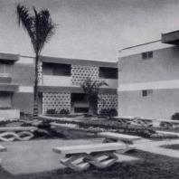 Куба. Здание сельской школы. 1961 г.