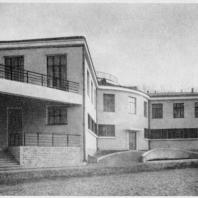 Больница имени С.П. Боткина в Ленинграде. Фотография выстроенного здания прозекторской