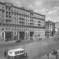 Москва. Улица Чкалова. Жилой дом. А.А. Кеслер. 1938