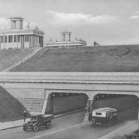 Тоннель-проезд под каналом имени Москвы у шлюза № 8. В.Ф. Кринский. 1937