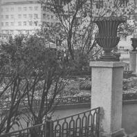 Свердловск. Сквер на Площади труда. 1946
